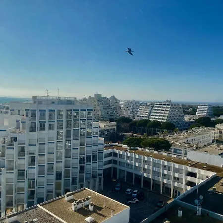 Apartment Le Panoramique, P2 Vue Sur Mer, Clim, Centre Ville, Wifi *