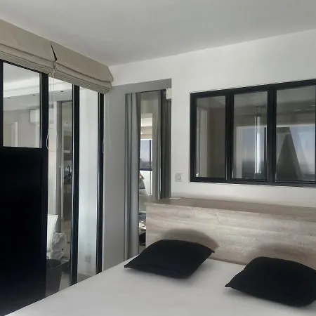 公寓 Le Panoramique, P2 Vue Sur Mer, Clim, Centre Ville, Wifi *