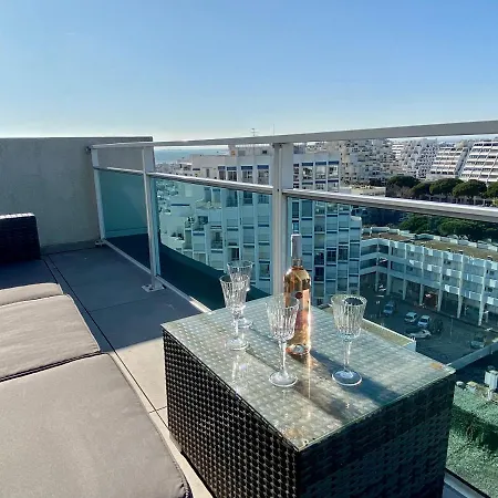 Le Panoramique, P2 Vue Sur Mer, Clim, Centre Ville, Wifi * La Grande-Motte