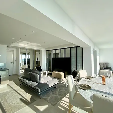 Le Panoramique, P2 Vue Sur Mer, Clim, Centre Ville, Wifi Apartment *